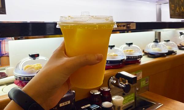 100%純柳橙汁