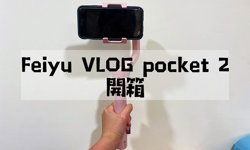 Read more about the article 【3C開箱】飛宇 Feiyu VLOG pocket 2｜功能介紹、心得