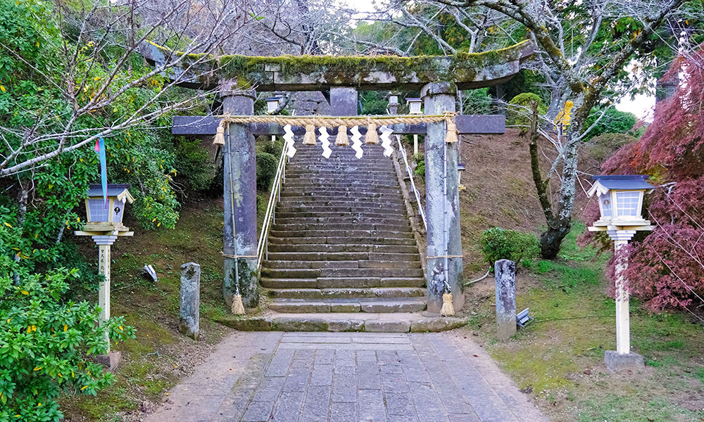 武雄神社 石鳥居