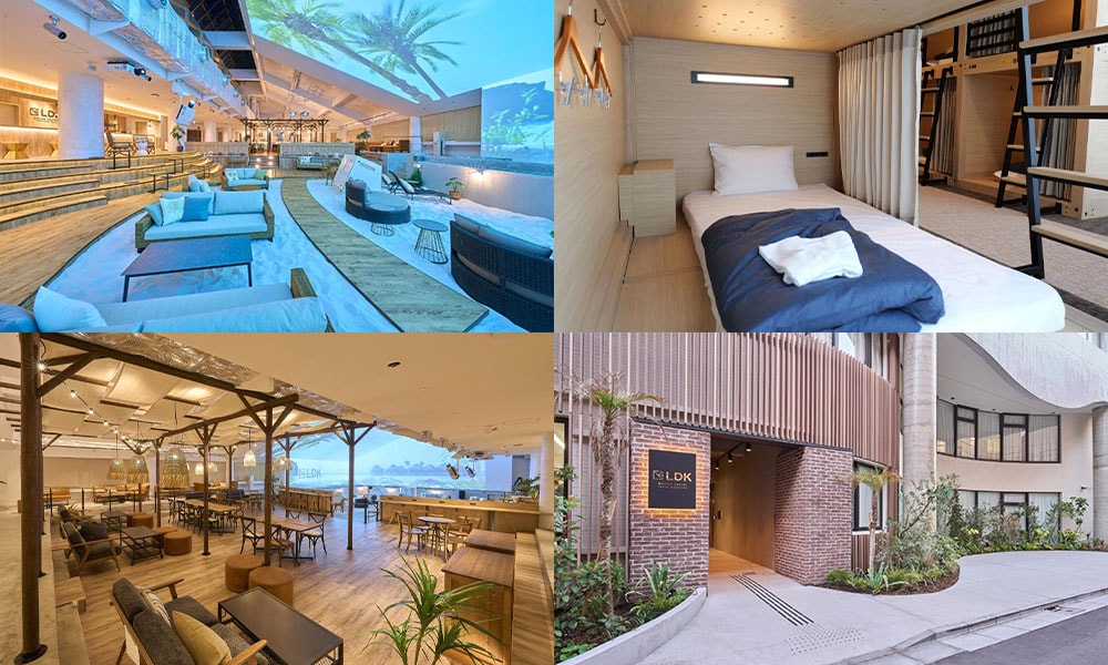 提供寬敞交誼廳的東京青旅 Grand Hostel LDK