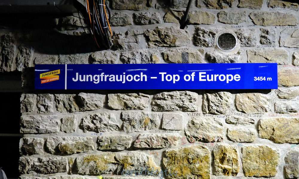 少女峰車站 Jungfraujoch - Top of Europe