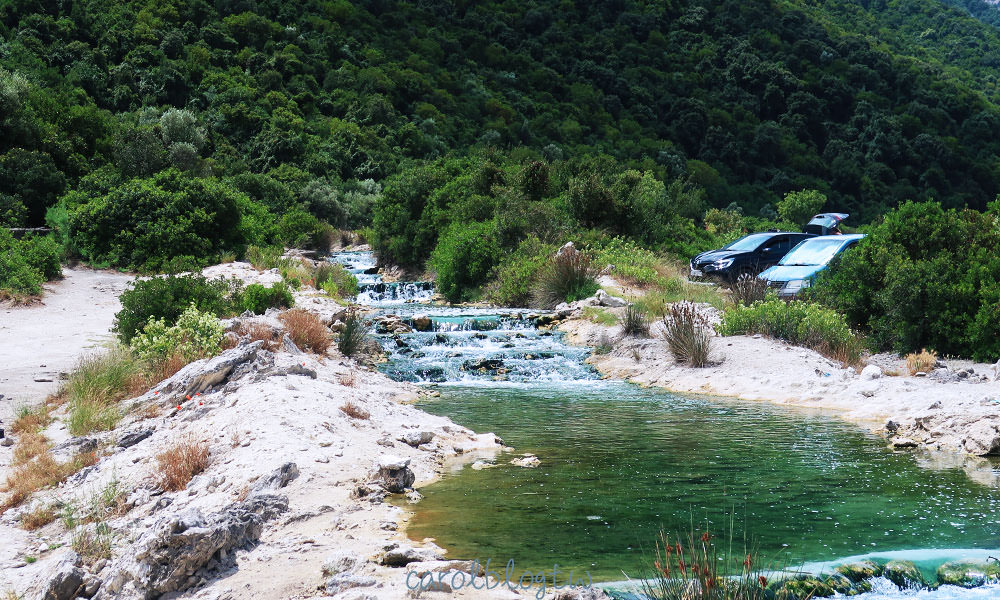 希臘隱藏景點 溫泉關野溪溫泉