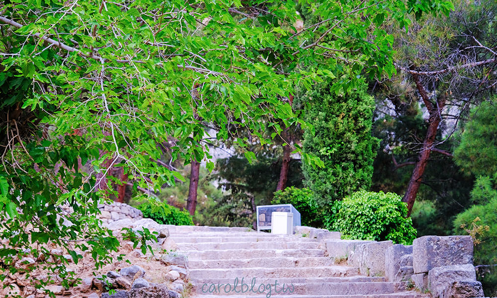 阿波羅神廟參觀步道