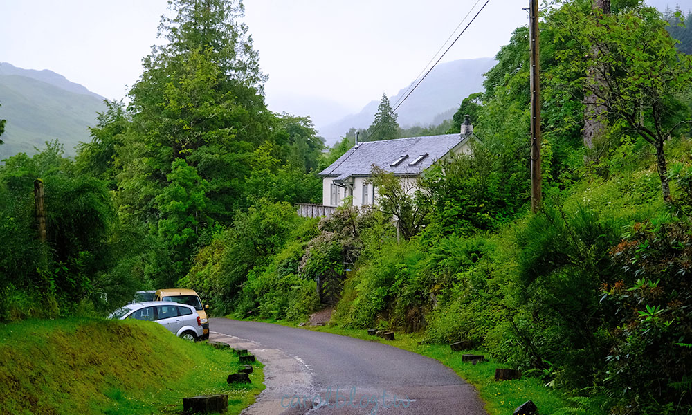 前往Glenfinnan Viaduct的替代路線