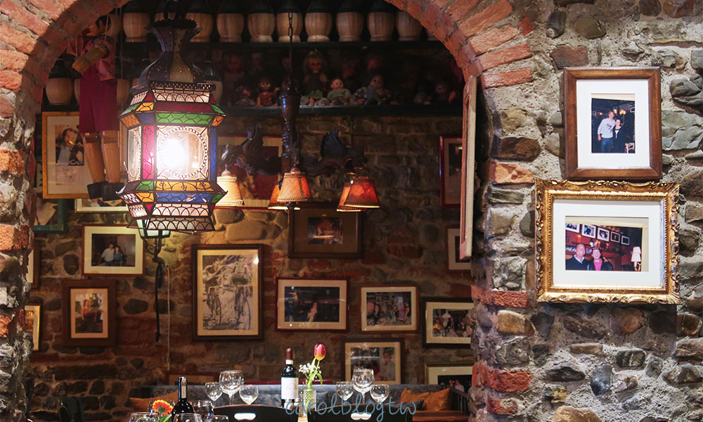 Trattoria Zà Zà 復古用餐區