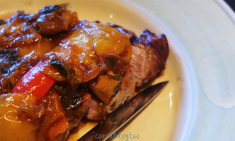 Trattoria Zà Zà 切片牛排