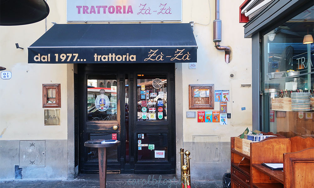 Trattoria Zà Zà 接待處