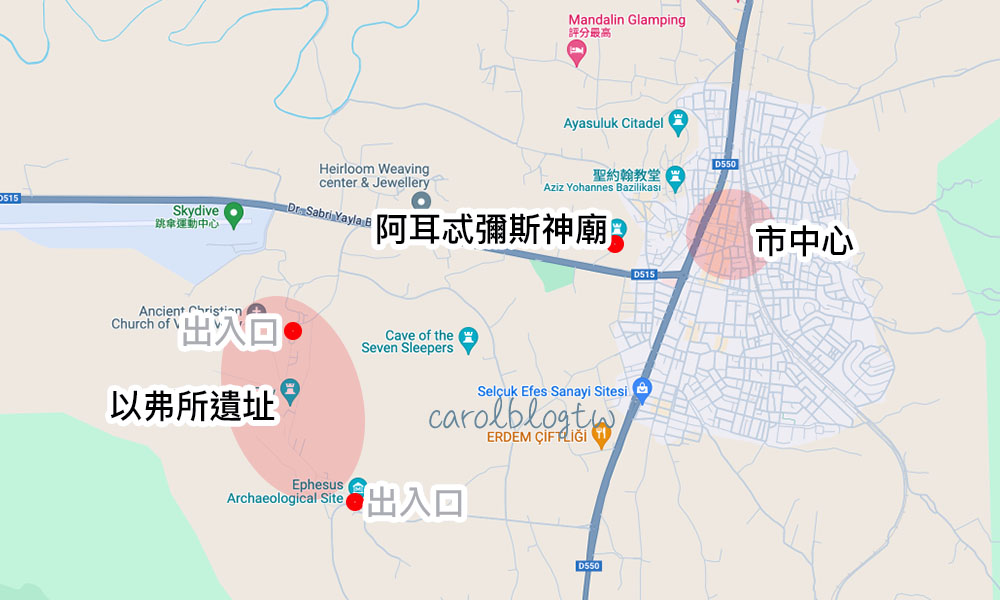 以弗所位置
