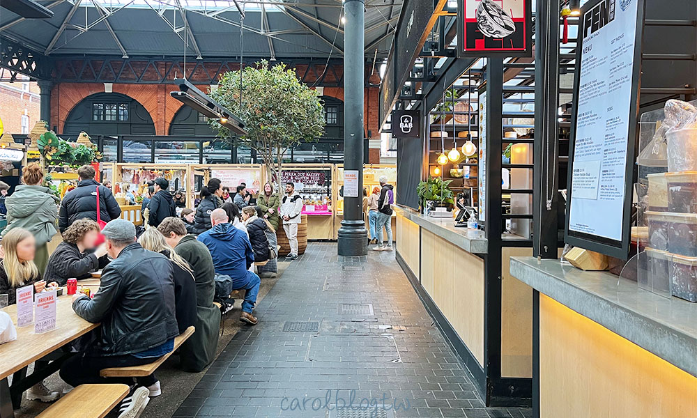 Spitalfields Market 美食攤位