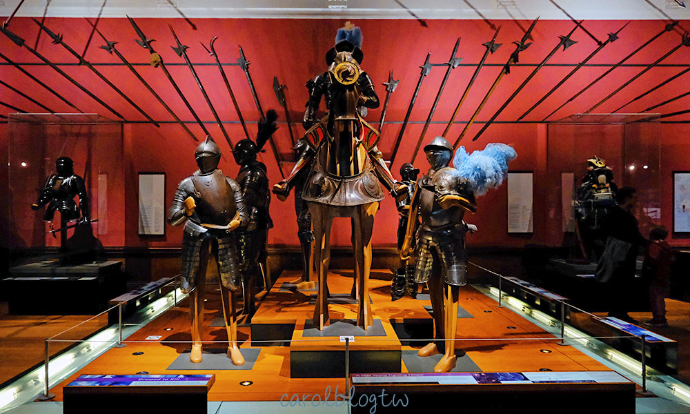 凱文葛羅夫藝術博物館兵器展示