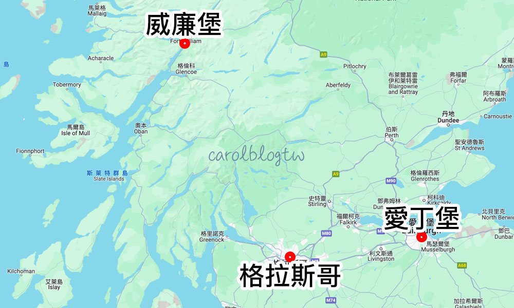 威廉堡地點