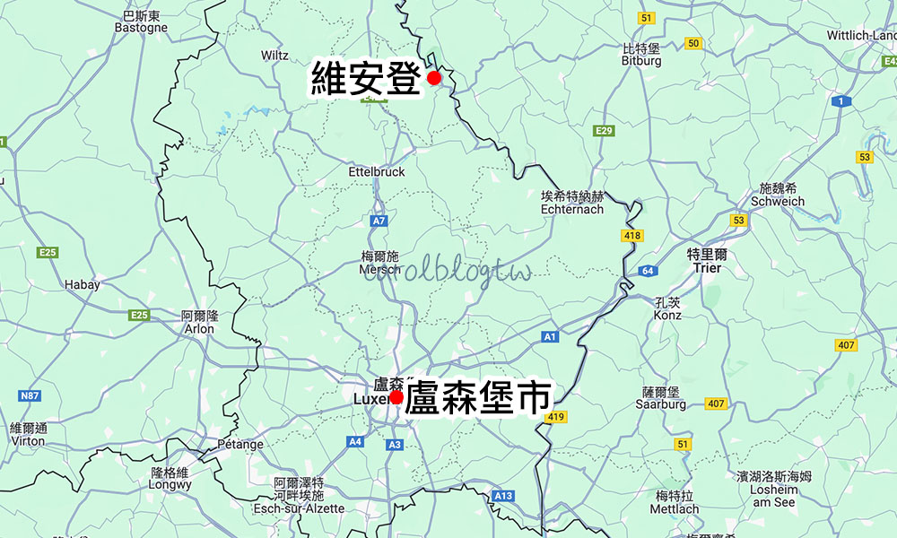 維安登地理位置