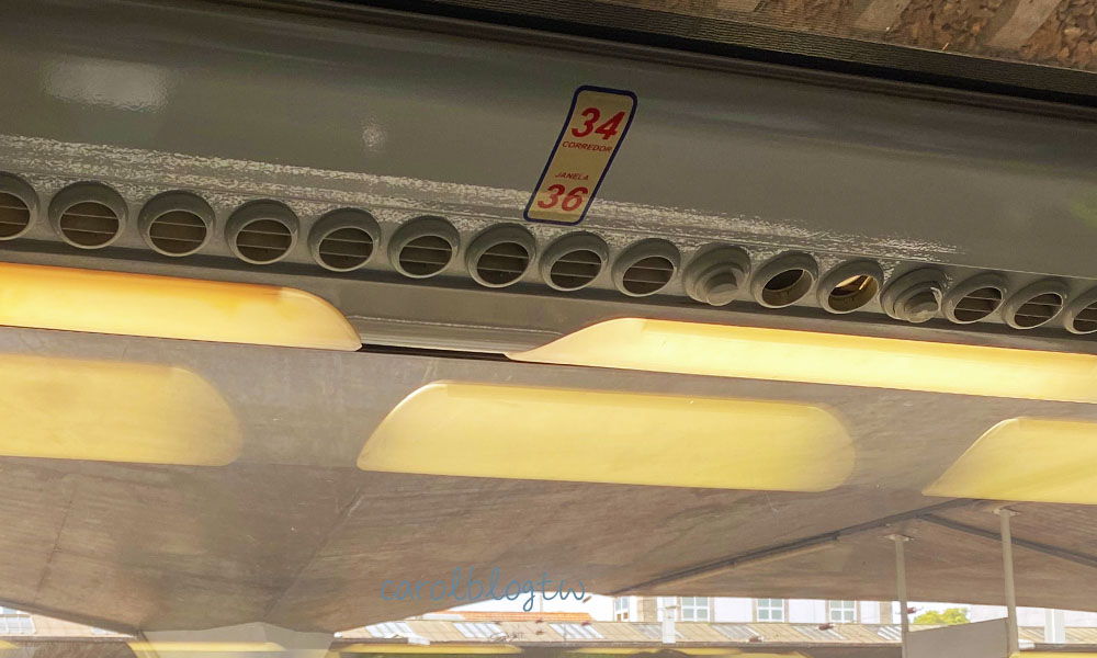 葡萄牙火車對號座