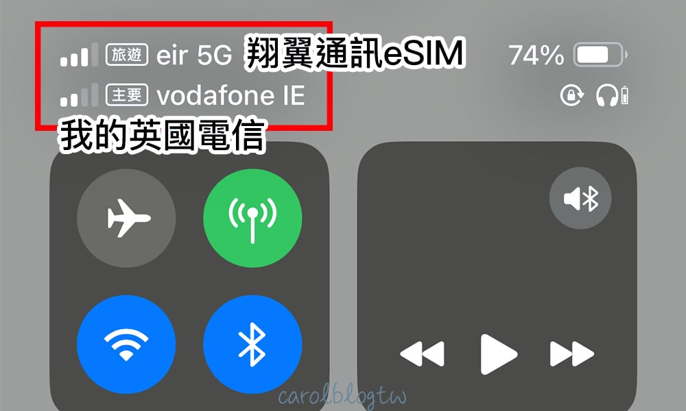 翔翼通訊eSIM實測