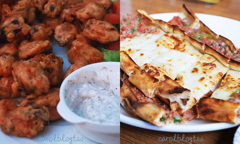 塞爾丘克美食推薦 皮塔餅和海鮮