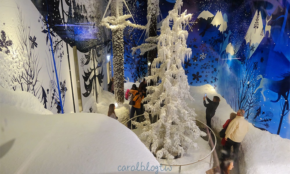 施華洛世奇水晶世界雪景