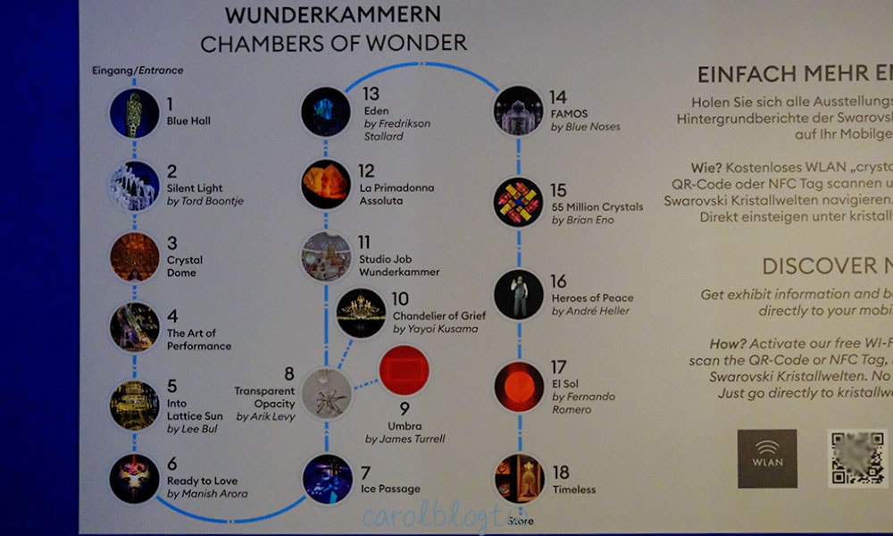 施華洛世奇水晶世界室內展廳