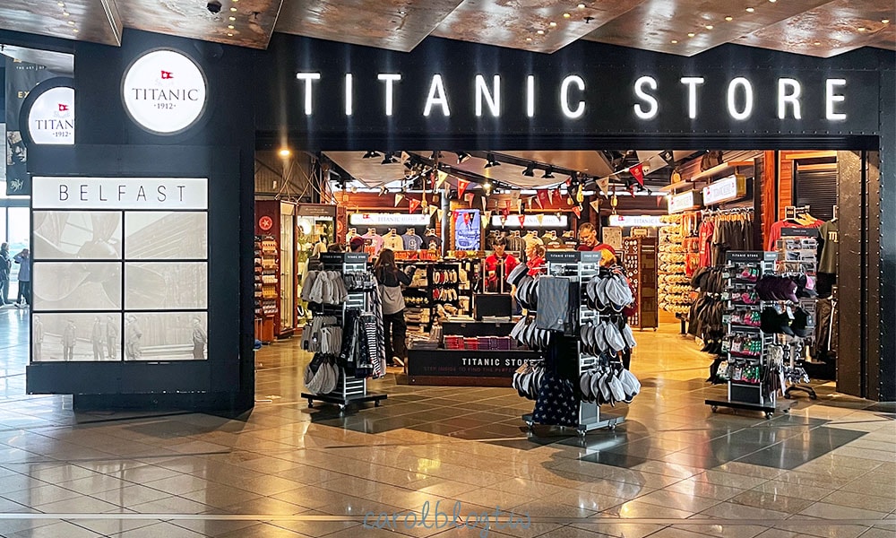 鐵達尼號紀念館紀念品店