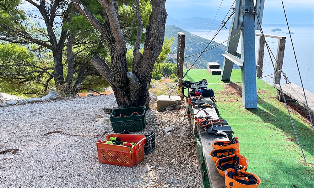 杜布羅夫尼克Zipline體驗