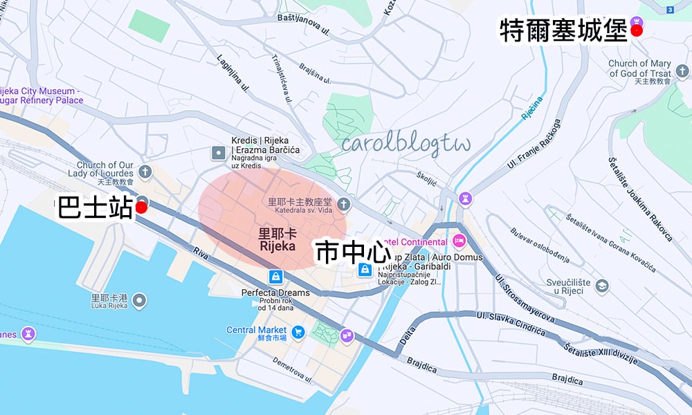 里耶卡住宿地點推薦