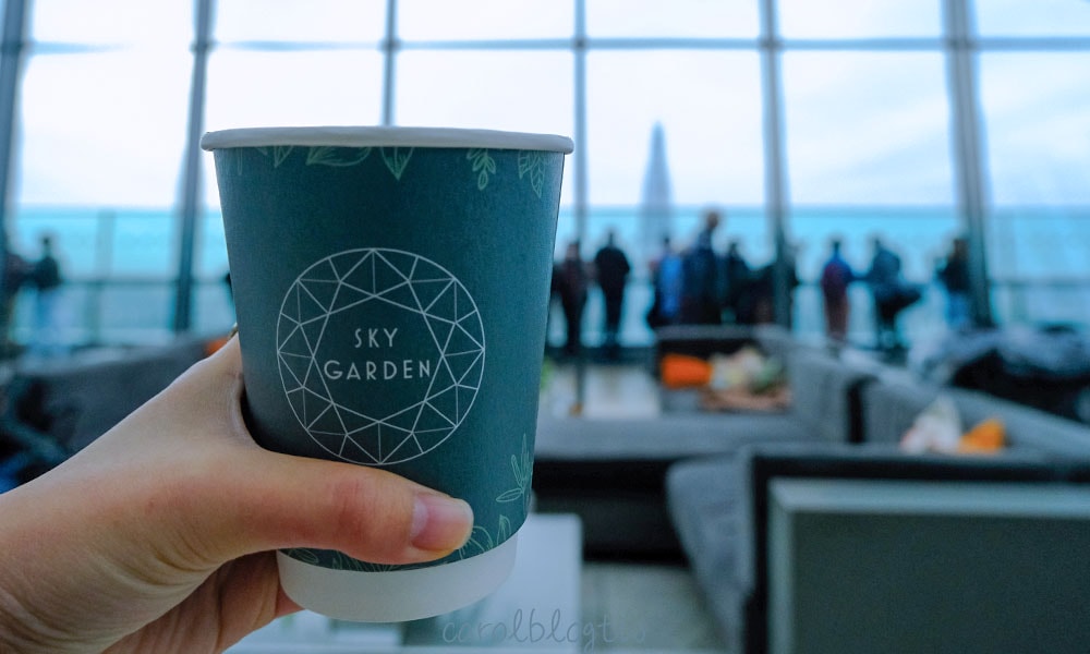 sky garden 咖啡廳價位