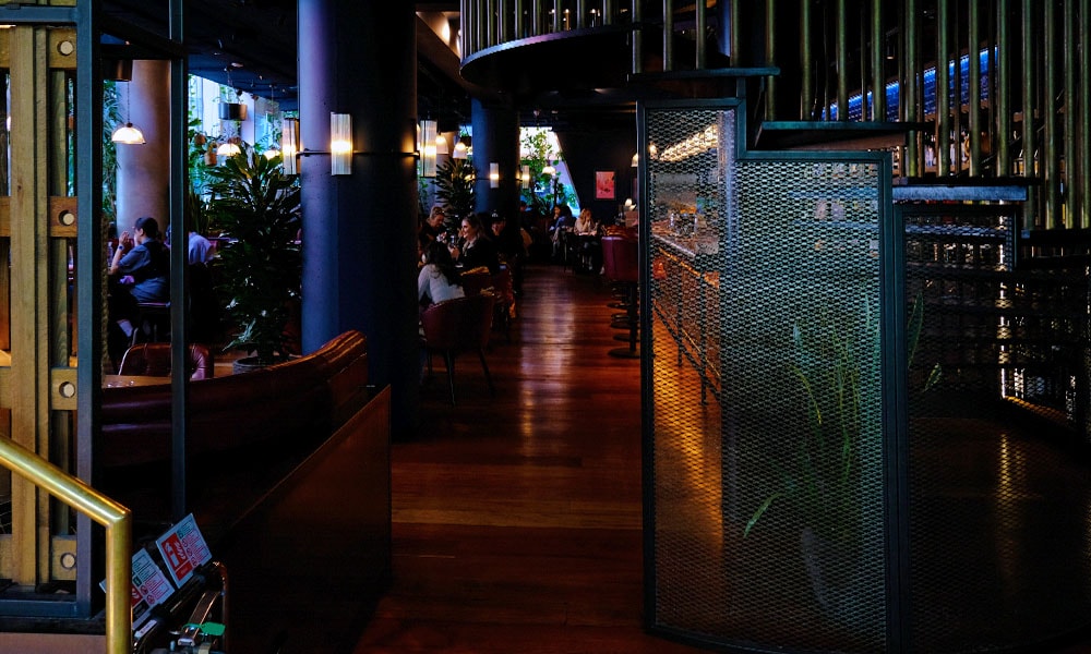 Burger & Lobster 內用空間