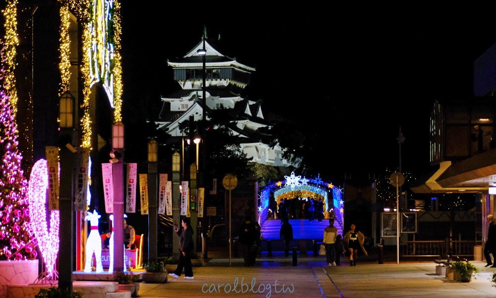 小倉城夜景