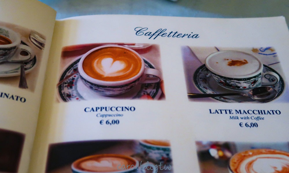Gran Caffe Gambrinus 菜單