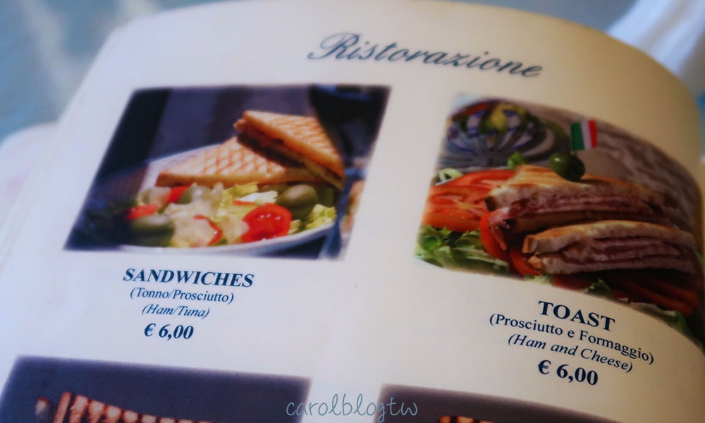 Gran Caffe Gambrinus 三明治輕食