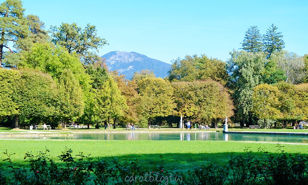 海爾布倫宮公園景色