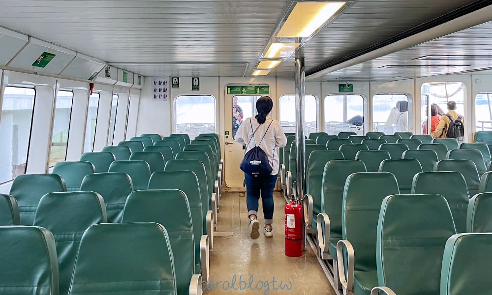 南丫島交通船座位