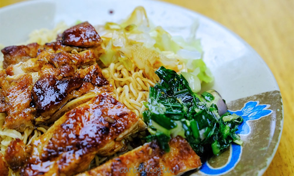 蘭芳園蔥油雞扒撈丁