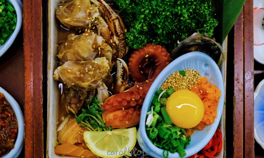 尾浦家醬蟹套餐