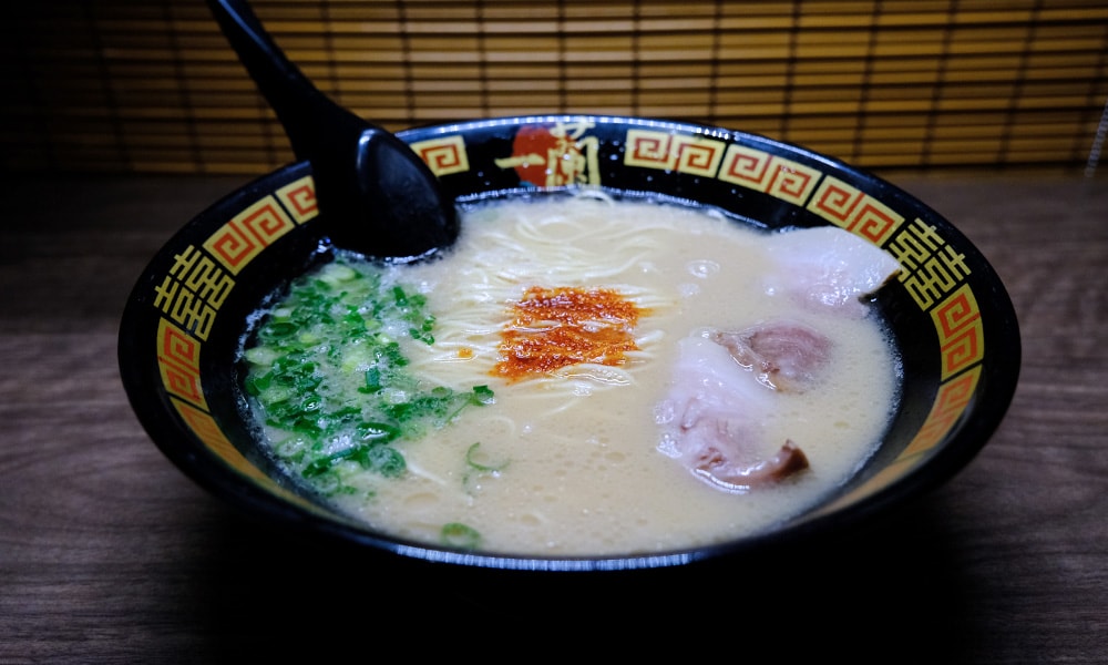福岡美食一蘭拉麵總本店