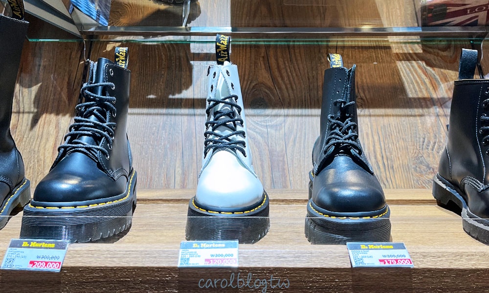 樂天Outlets東釜山店 馬丁鞋特價