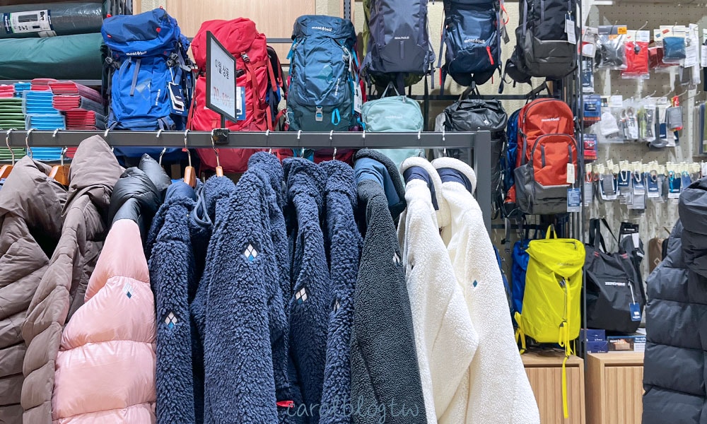 樂天Outlets東釜山店必買品牌 mont-bell