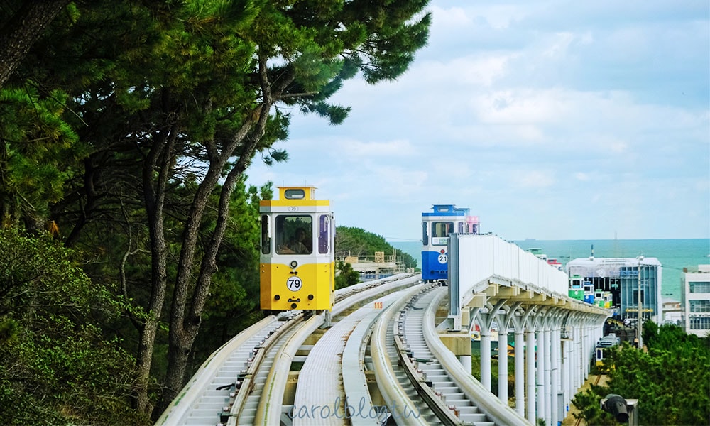 釜山天空膠囊列車軌道