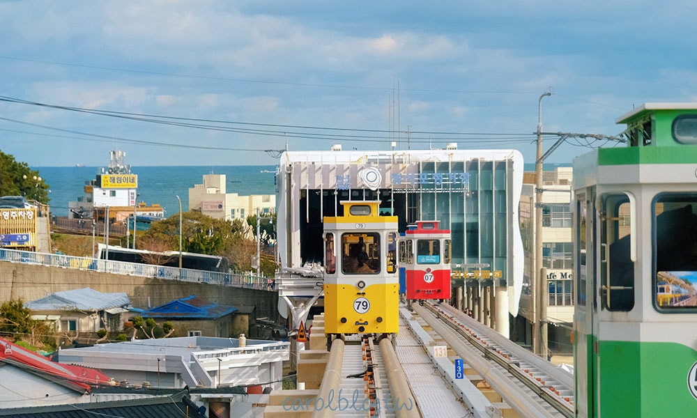 實際搭乘釜山膠囊列車