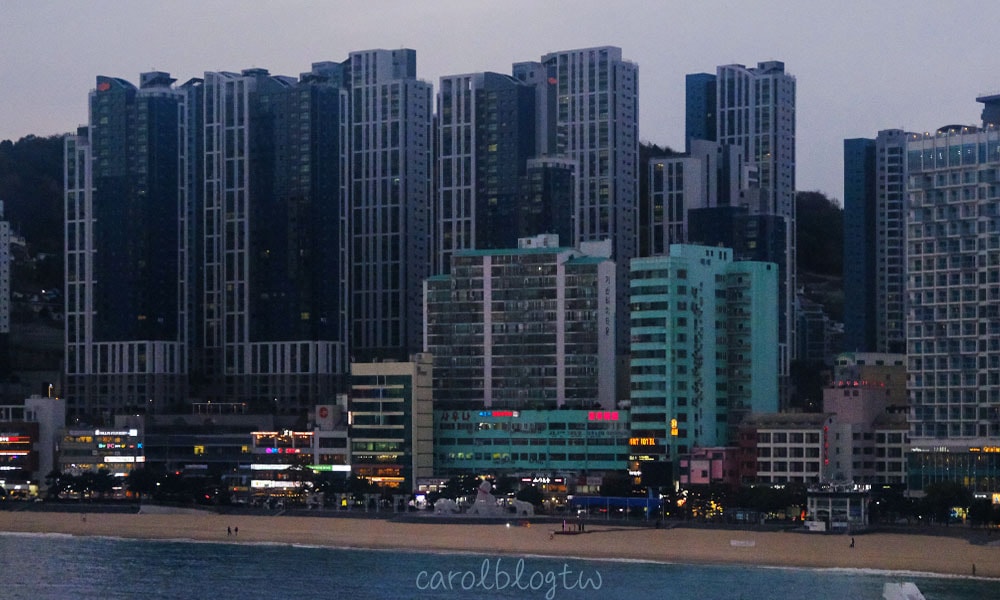 在松島海上纜車看松島海水浴場
