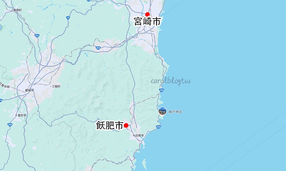 飫肥地理位置