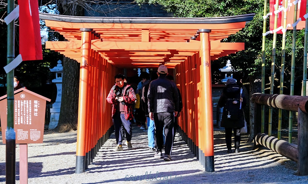 水前寺成趣園稻荷神社