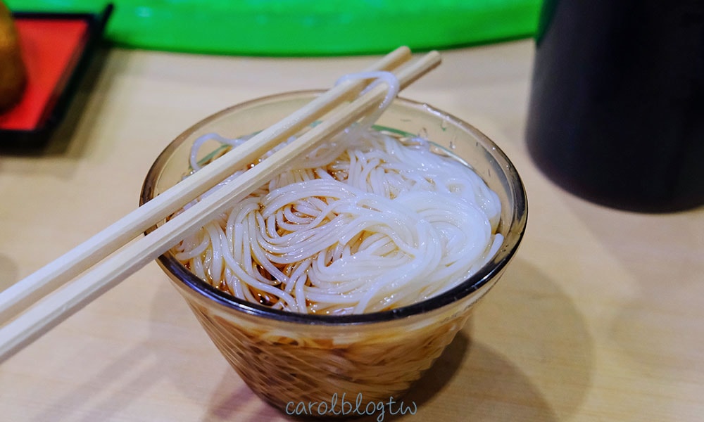 流水麵泡醬油
