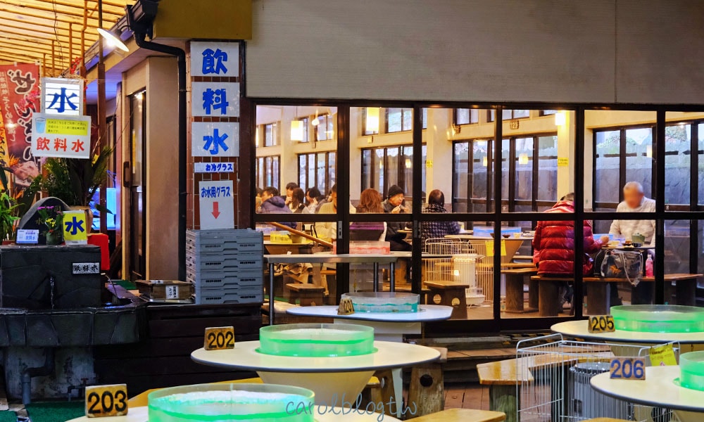 唐船峽流水麵室內座位