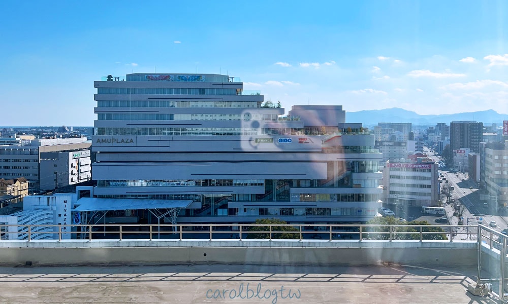 JR宮崎飯店房間景色
