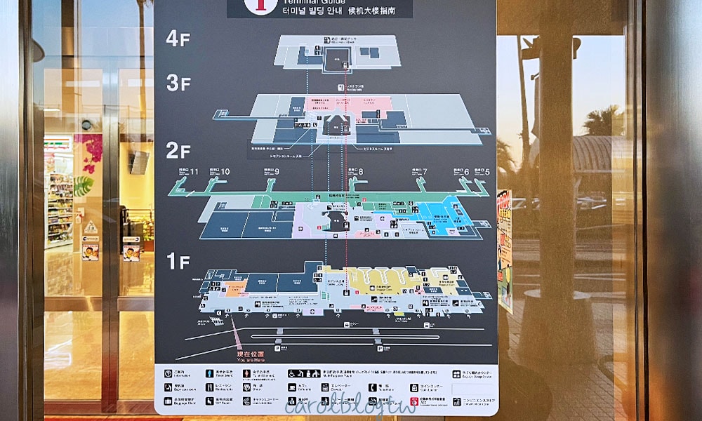 宮崎機場地圖