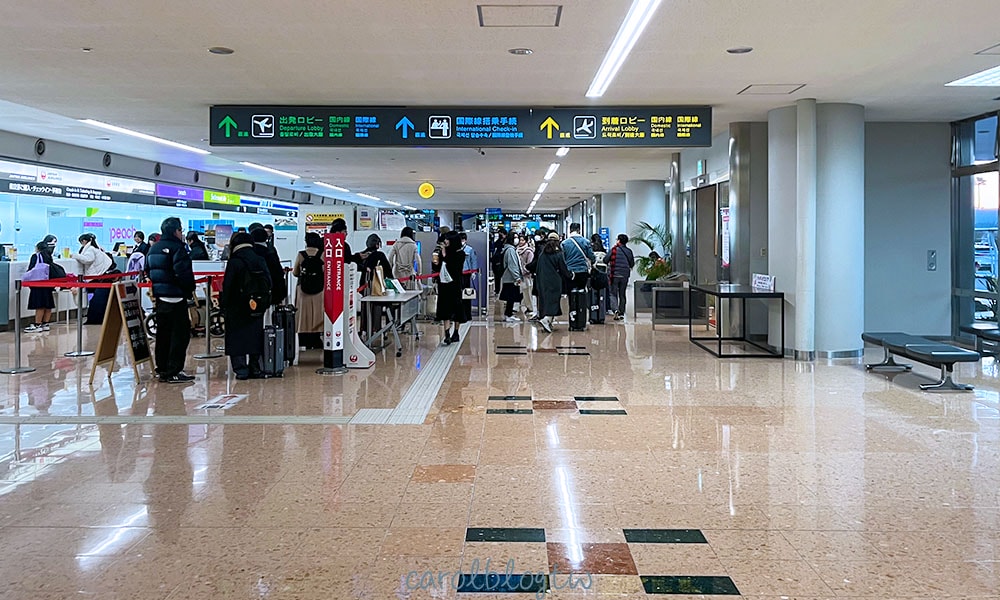 宮崎機場國內航班報到區