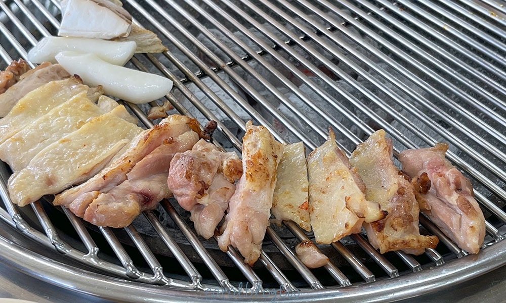 南怡島烤雞排午餐