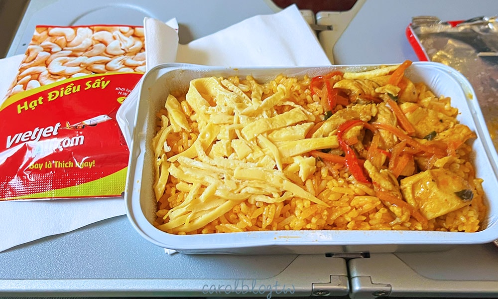 越捷航空飛機餐
