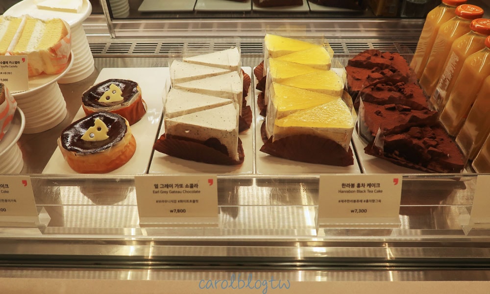 cafe comma 甜點價格