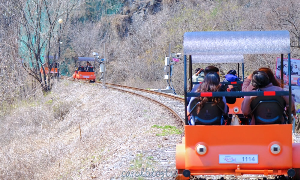 江村鐵道自行車風景